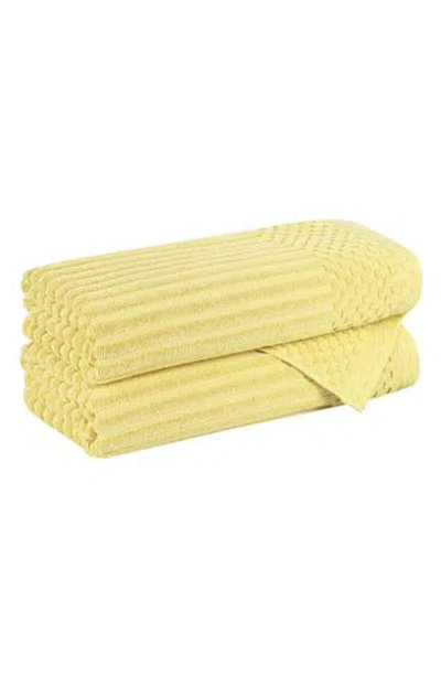 Superior 2-pack Bath Towel Set In Yellow