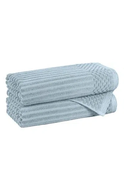 Superior 2-pack Bath Towel Set In Blue