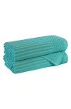 Superior 2-pack Bath Towel Set In Blue
