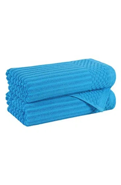 Superior 2-pack Bath Towel Set In Blue
