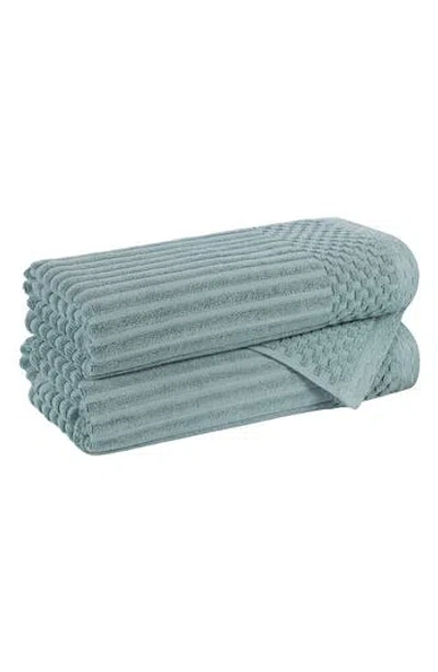 Superior 2-pack Bath Towel Set In Blue