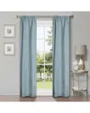 SUPERIOR SUPERIOR 26X84 LINEN-INSPIRED CLASSIC MODERN BLACKOUT 2PC CURTAIN PANEL SET