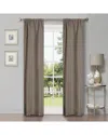 Superior 26x84 Linen-inspired Classic Modern Blackout 2pc Curtain Panel Set In Green