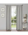 Superior 26x84 Linen-inspired Classic Modern Blackout 2pc Curtain Panel Set In White