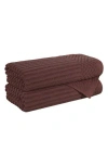 Superior 2-pack Bath Towel Set In Brown