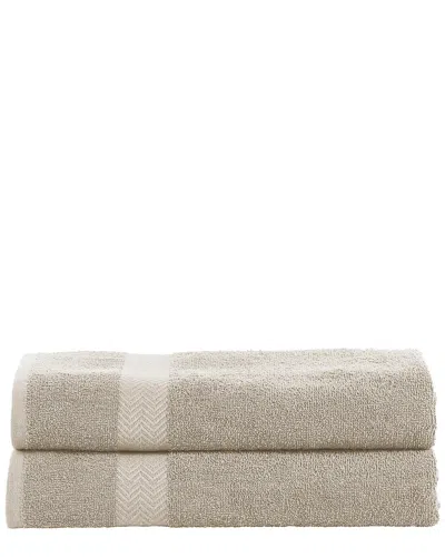 Superior 2pc Bath Cotton Sheet Set