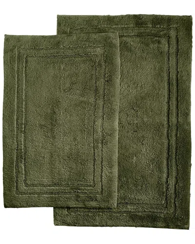 Superior 2pc Cotton Bath Rug Set