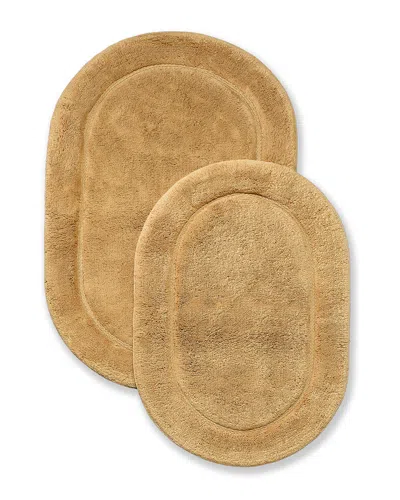Superior 2pc Oval Bath Rug Set