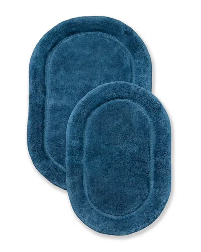 Superior 2pc Oval Bath Rug Set