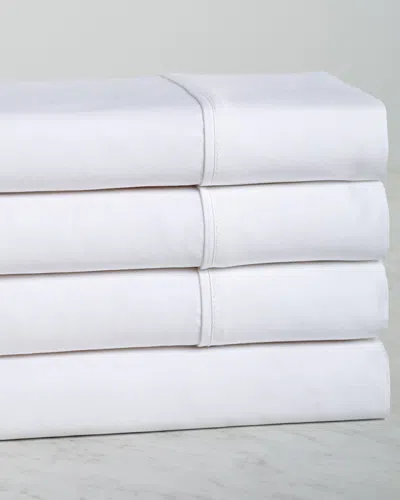 Superior 300 Thread Count Egyptian Cotton Solid 2pc Pillowcase Set In White