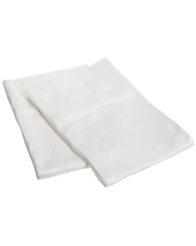 Superior 300 Thread Count Egyptian Cotton Solid 2pc Pillowcase Set