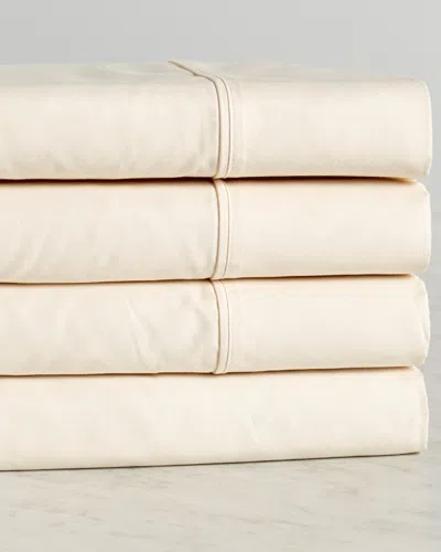 Superior 300 Thread Count Egyptian Cotton Solid 2pc Pillowcase Set In Neutral