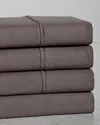 SUPERIOR SUPERIOR 300 THREAD COUNT EGYPTIAN COTTON SOLID DEEP POCKET SHEET SET