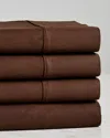 SUPERIOR SUPERIOR 300 THREAD COUNT EGYPTIAN COTTON SOLID DEEP POCKET SHEET SET