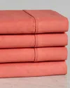 SUPERIOR SUPERIOR 300 THREAD COUNT EGYPTIAN COTTON SOLID DEEP POCKET SHEET SET