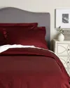 Superior 300 Thread Count Solid Duvet Cover Set