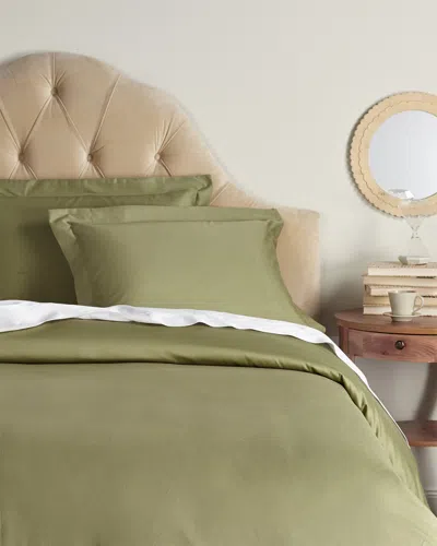 Superior 300 Thread Count Solid Duvet Cover Set