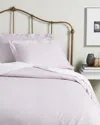 Superior Solid 300 Thread Count Percale Duvet Cover Set