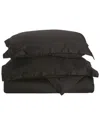 Superior 300 Thread Count Solid Duvet Cover Set