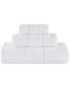 Superior 3pc Zero Twist Cotton Waffle Honeycomb Plush Soft Absorbent Towel Set