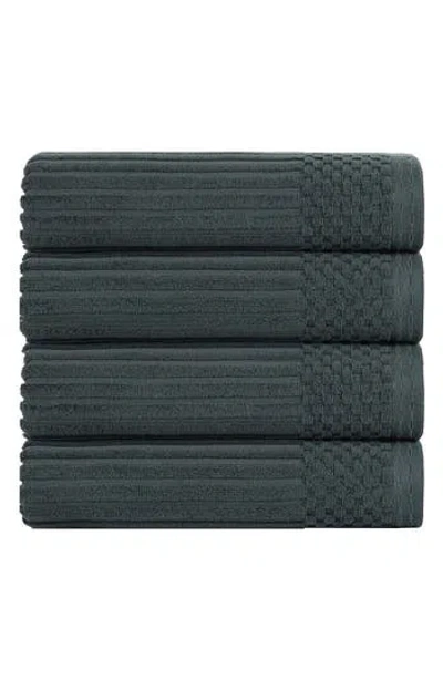 Superior 4-pack Bath Towel Set In Blue