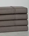 Superior 400 Thread Count Egyptian Cotton 2pc Solid Pillowcase Set In Gray
