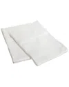 Superior 400 Thread Count Egyptian Cotton 2pc Solid Pillowcase Set