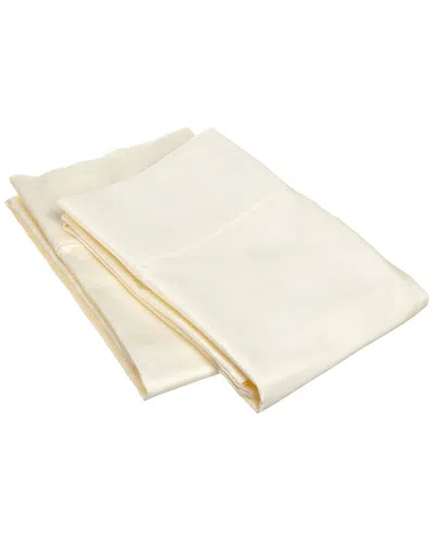 Superior 400 Thread Count Egyptian Cotton 2pc Solid Pillowcase Set