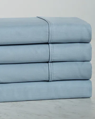 Superior 400 Thread Count Egyptian Cotton Sheet Set In Blue
