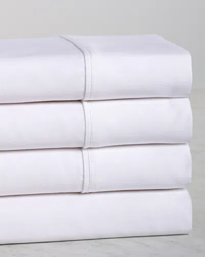 Superior 400 Thread Count Egyptian Cotton Solid Deep Pocket Sheet Set In White