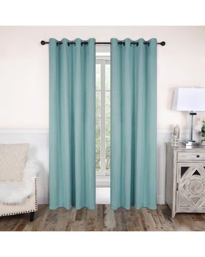 SUPERIOR SUPERIOR 52X96 SOLID CLASSIC MODERN BLACKOUT 2PC CURTAIN PANEL SET