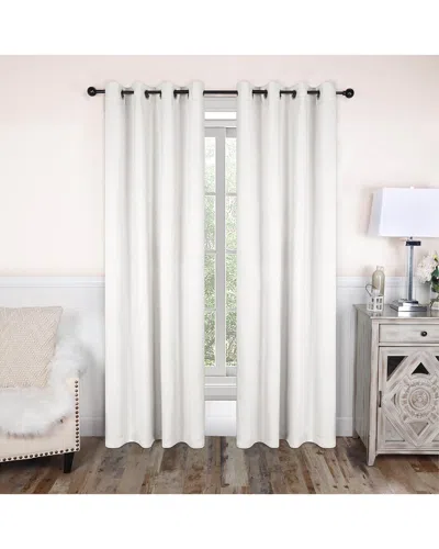 SUPERIOR SUPERIOR 52X96 SOLID CLASSIC MODERN BLACKOUT 2PC CURTAIN PANEL SET