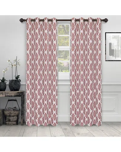 SUPERIOR SUPERIOR 52X96 VENETIAN DAMASK JACQUARD PANEL SE 2PC CURTAIN PANEL SET