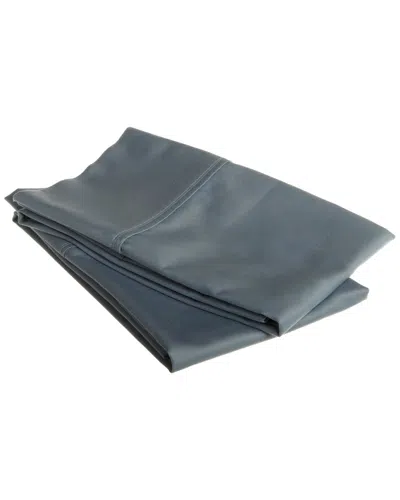 Superior 530 Thread Count Egyptian Cotton Pillowcases In Blue