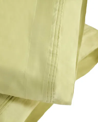 Superior 650 Thread Count Egyptian Cotton Solid 2pc Pillowcase Set In Green