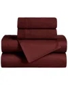 Superior 650 Thread Count Egyptian Cotton Solid Deep Pocket Sheet Set