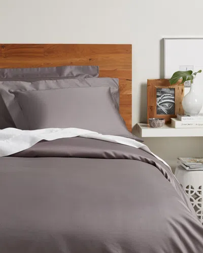 Superior 650 Thread Count Solid Duvet Cover Set