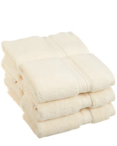 Superior 6pc Egyptian Cotton Washcloth Set In Neutral