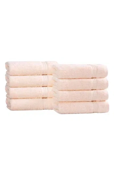 Superior 8-pack Hand Towel Set In Orange