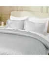 Superior 850 Thread Count 100% Cotton Solid Duvet Cover Set