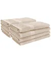 Superior 8pc Cotton Hand Towel Set In Neutral