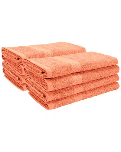 SUPERIOR SUPERIOR 8PC COTTON HAND TOWEL SET