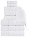 Superior 9pc Zero Twist Cotton Waffle Honeycomb Plush Soft Absorbent Towel Set