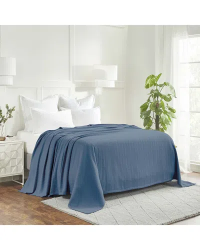 Superior All-season Chevron Cotton Blanket