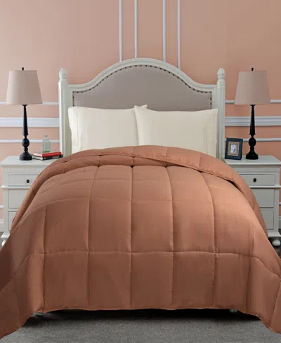 Superior All Season Classic Comforter, California King In Brown