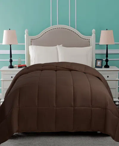 Superior All Season Classic Comforter, Twin Xl In Brown