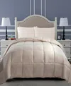 SUPERIOR ALL SEASON DOWN ALTERNATIVE REVERSIBLE COMFORTER, TWIN XL