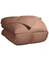 Superior All-season Reversible Down Alternative Blanket In Camel