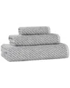 Superior Amelia Medium Weight Diagonal Stripes 3pc Towel Set