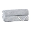 Superior Amlia Collection | 80% Cotton 20% Viscose 2-pc. Quick Dry Bath Towel In Blue